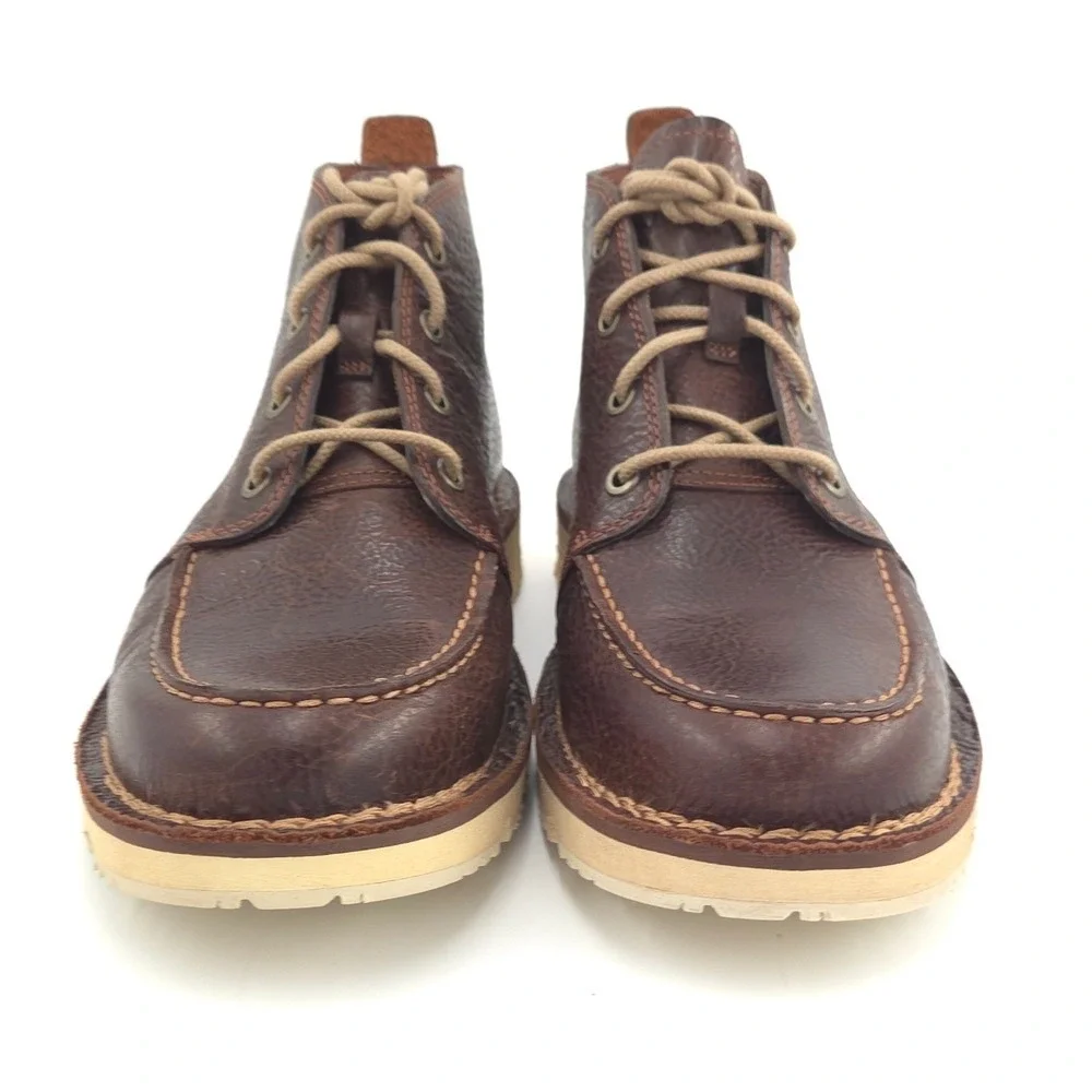 Timberland Westmore Chukka Boots Mens 8 Brown Leather Moc-toe TB0A1JTW245 NEW
